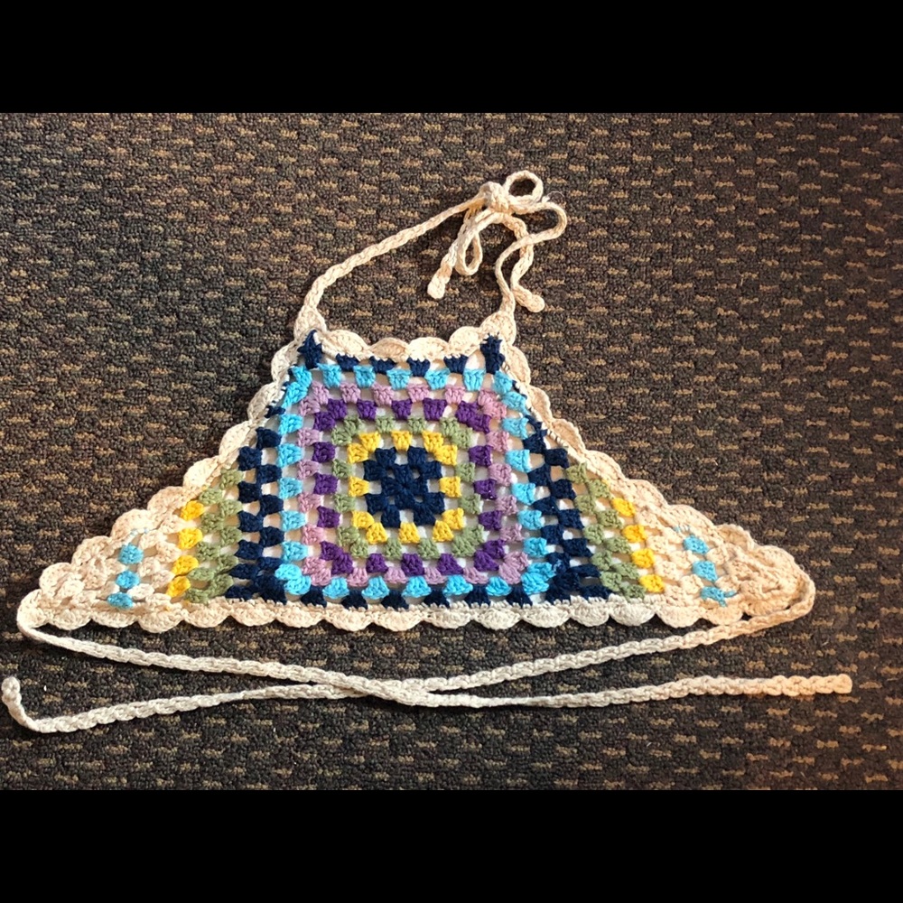 Crochet crop top